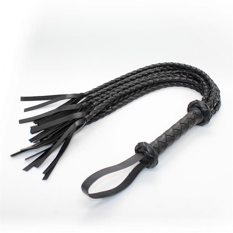 Flogger Trenzado Negro