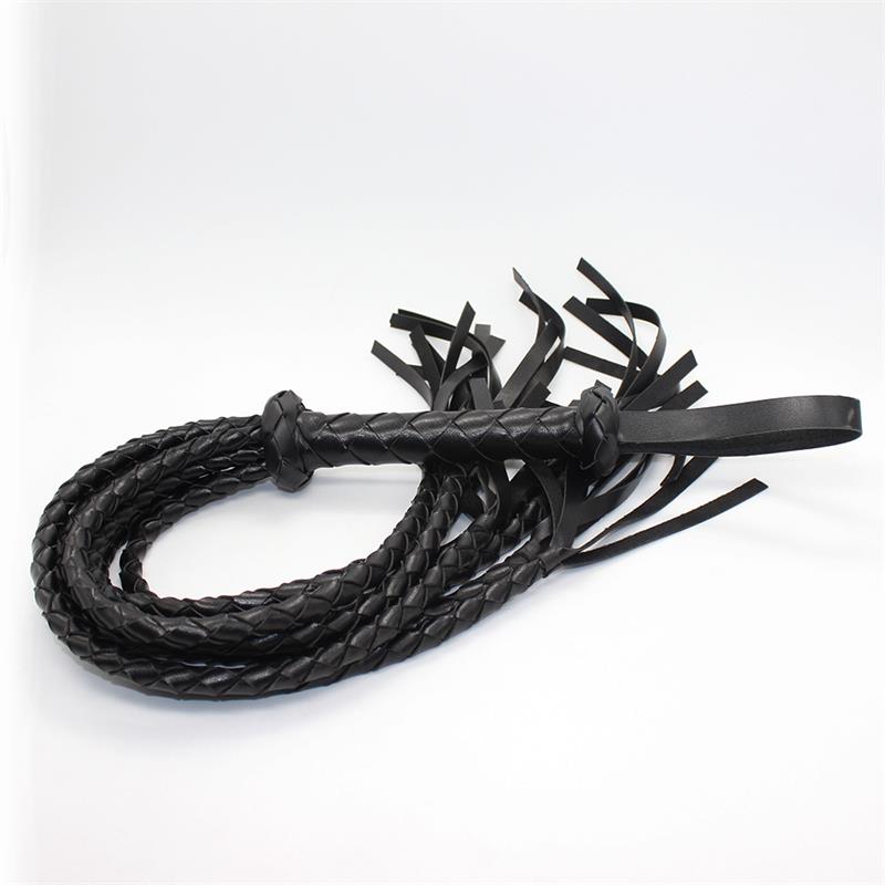 Flogger Trenzado Negro