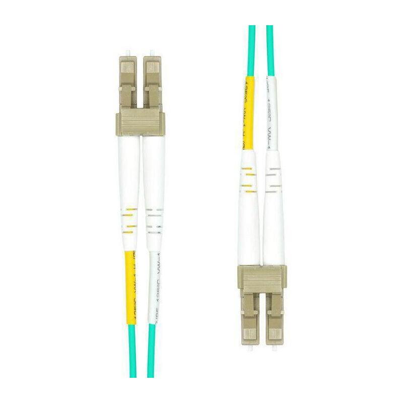Fo Cable 50/125æ. Om3.  Lc/Lc-Pc. Aqua. 10m