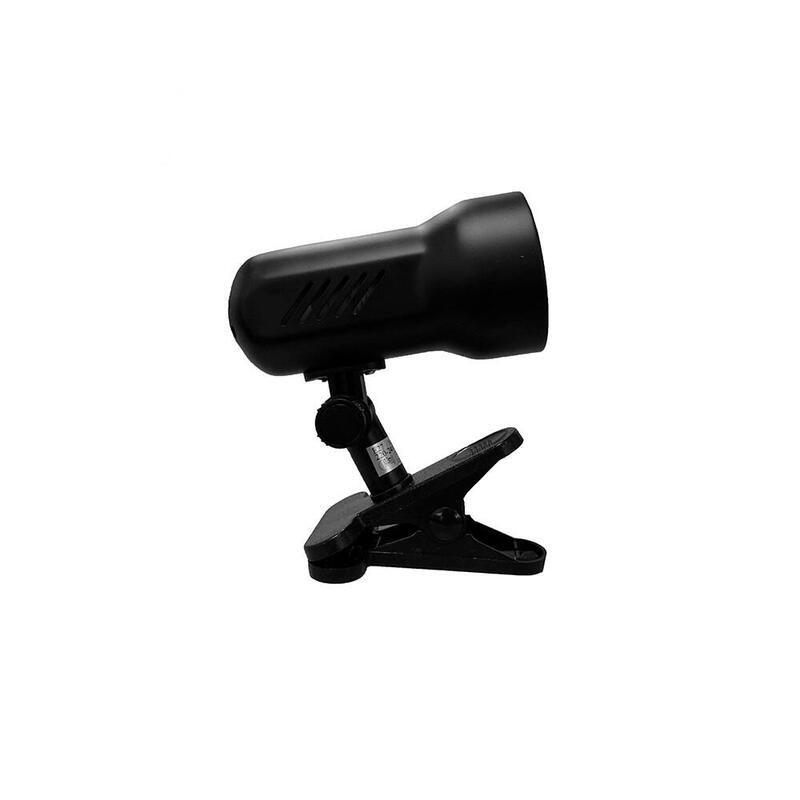 Foco Con Pinza Color Negro E27 Modelo Galaxy 60w Edm