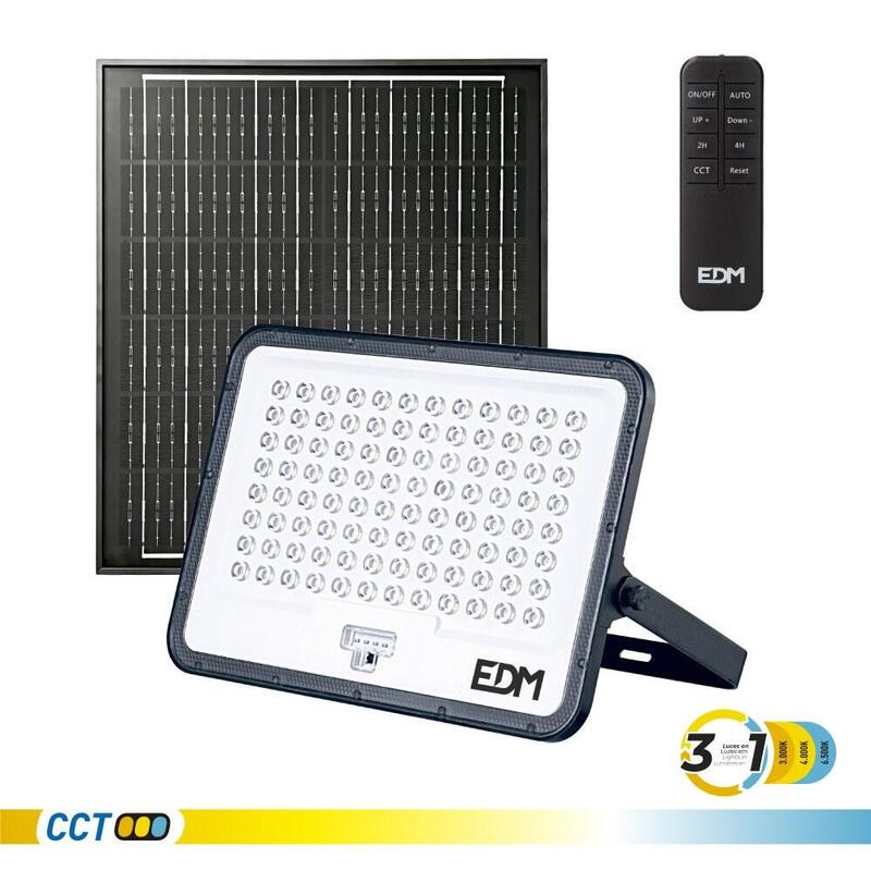 Foco Proyector Led Solar 3cct 300 W 3200 Lm