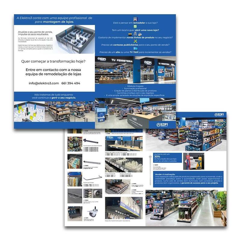 Folleto Promocional Remodelaciones, Portugues