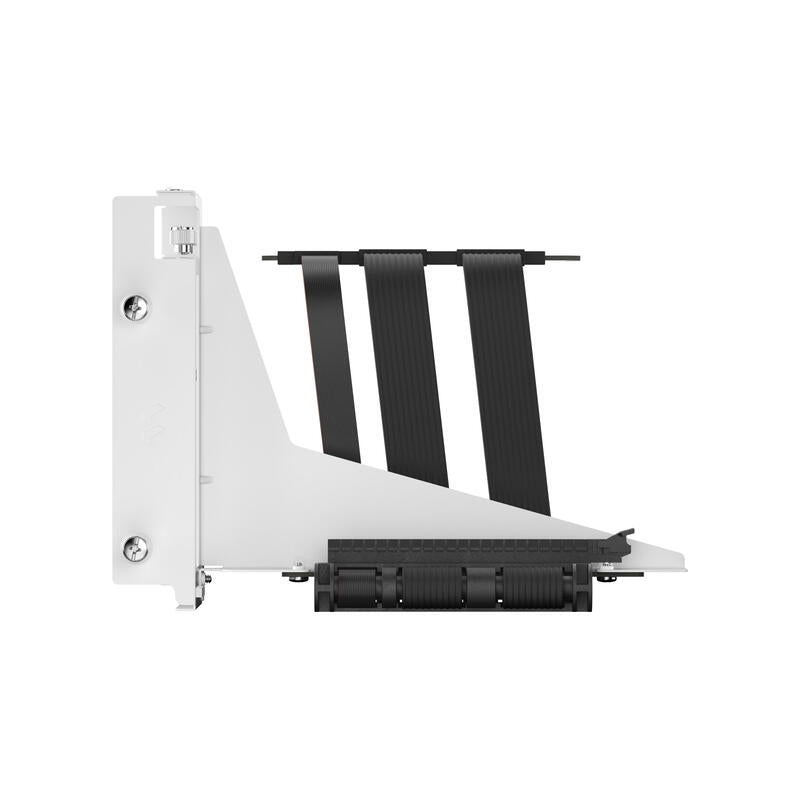 Fractal Design Flex 2 Pcie 4.0 X16 Blanco, Soporte + Cable Alargador Blanco/Negro, 19,5cm Fd-A-Flx2-002