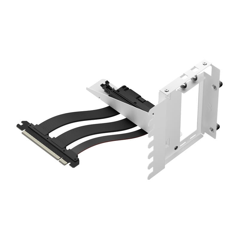 Fractal Design Flex 2 Pcie 4.0 X16 Blanco, Soporte + Cable Alargador Blanco/Negro, 19,5cm Fd-A-Flx2-002