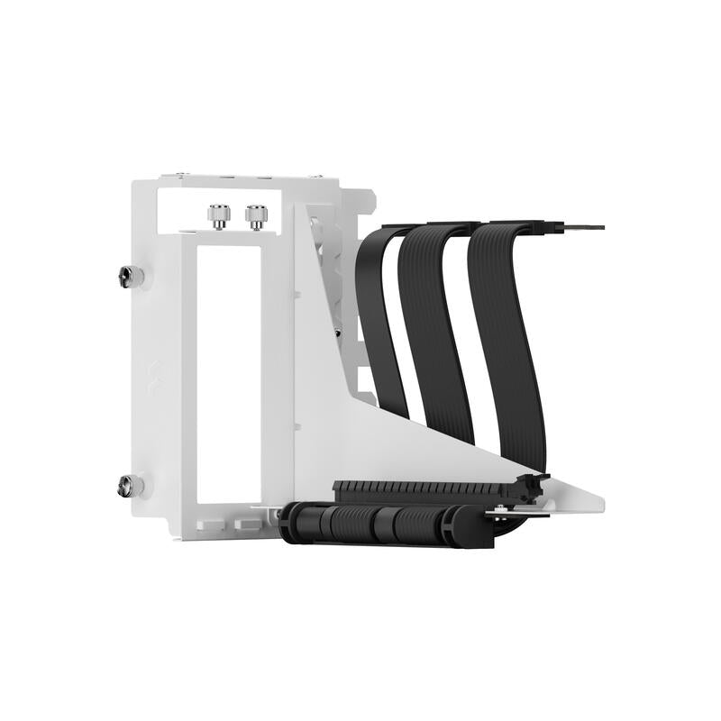 Fractal Design Flex 2 Pcie 4.0 X16 Blanco, Soporte + Cable Alargador Blanco/Negro, 19,5cm Fd-A-Flx2-002