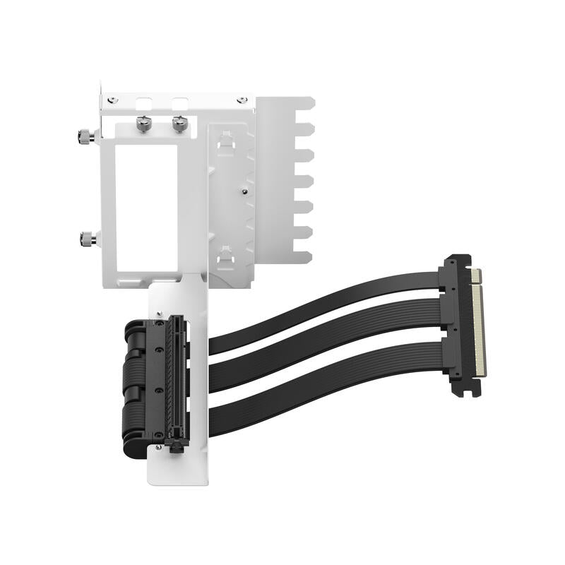 Fractal Design Flex 2 Pcie 4.0 X16 Blanco, Soporte + Cable Alargador Blanco/Negro, 19,5cm Fd-A-Flx2-002