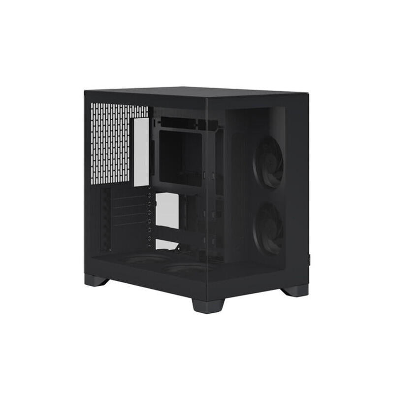 Fractal Design Pop 2 Vision  (Negro, Panoramaglas) Fd-C-Pov2a-01