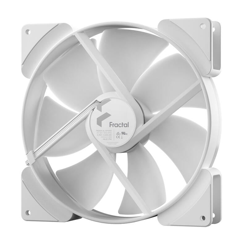 Fractal Design Prisma Al-18 Argb Pwm White, Fd-Fan-Pri-Al18-Pwm-Wt