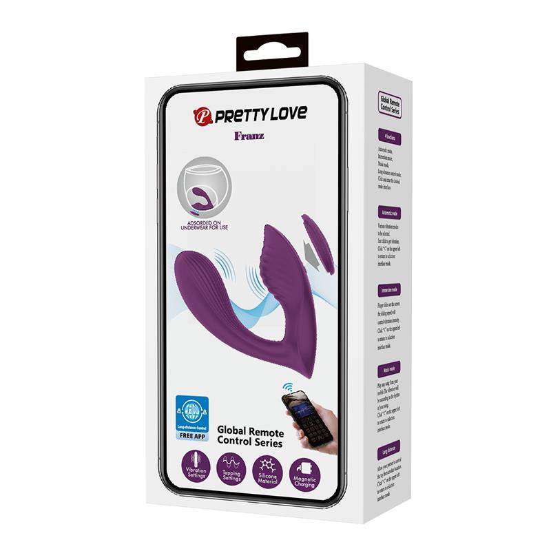 Pretty Love - Franz Masajeador & Vibrador App Gratutita Morado