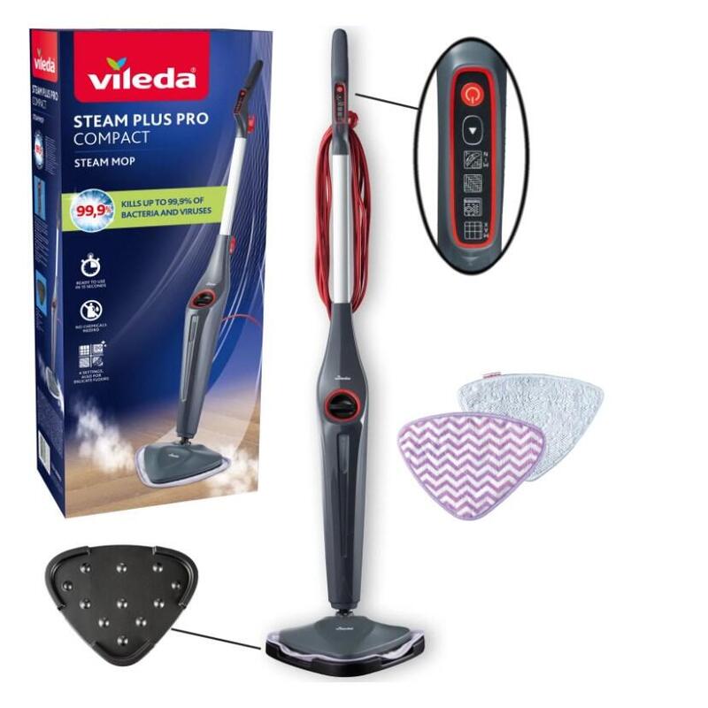 Fregona De Vapor Vileda Steam Plus Pro