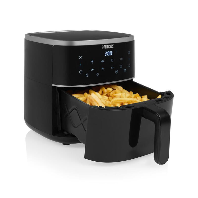 Freidora Por Aire Sin Aceite Princess Digital Aerofryer 182238 1350w Capacidad 4l
