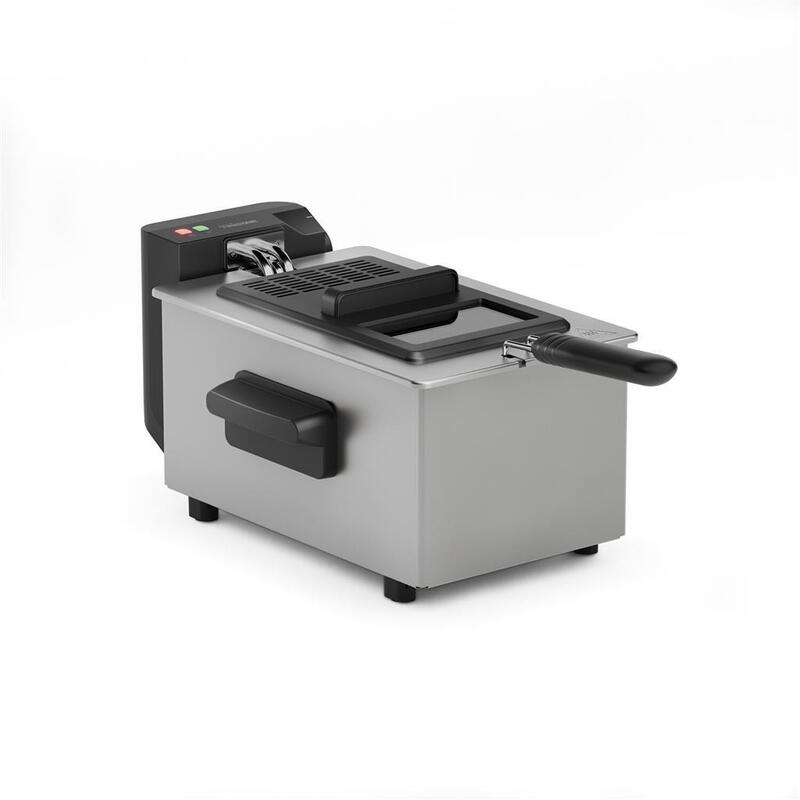 Freidora Tristar Fr-9338, 3l, Acero Inoxidable, Color Negro