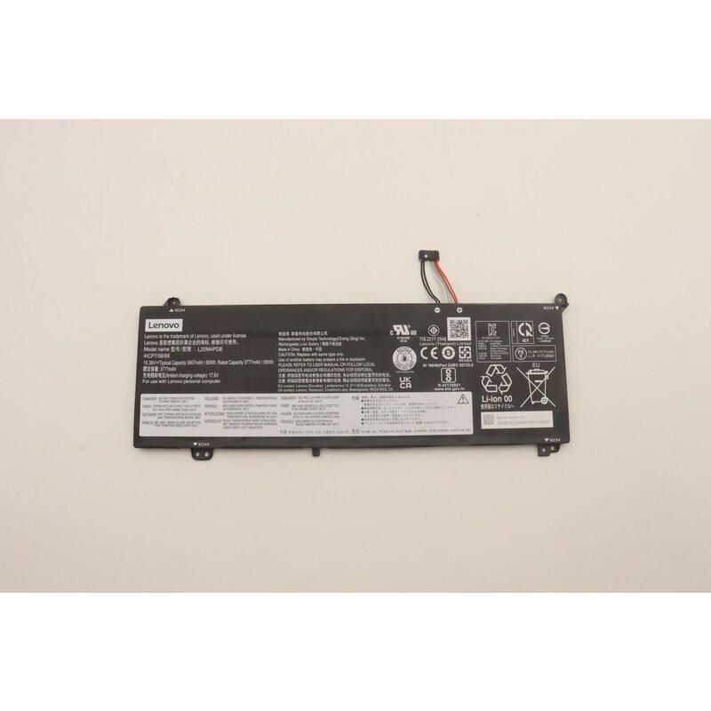 Fru Tp1415 Sp/B L20m4pdb - 15.36v60wh4cellbty - Warranty: 3m