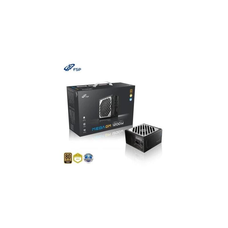 Fsp Mega-1200gm 1200w 80 Plus Gold Full Modular Atx3.1 Pcie 5.1 12v-2x6