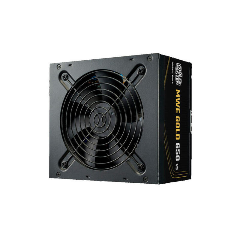 Fuente Alimentacion Cooler Master Mwe Gold 650 V3 650w Atx 3.1 Non Modullar (Mpe-6502-Acaag-3beu)