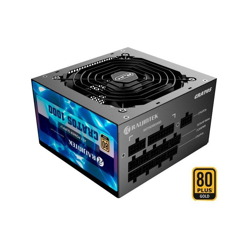 Fuente Alimentacíon Raijintek Cratos 1000 Negro 1000w 0r30b00005