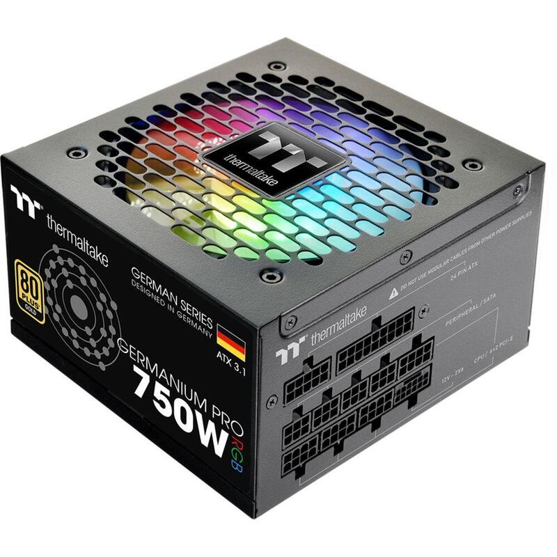 Fuente De Alimentacion 750w Thermaltake Germanium Pro Rgb 80 Plus Gold