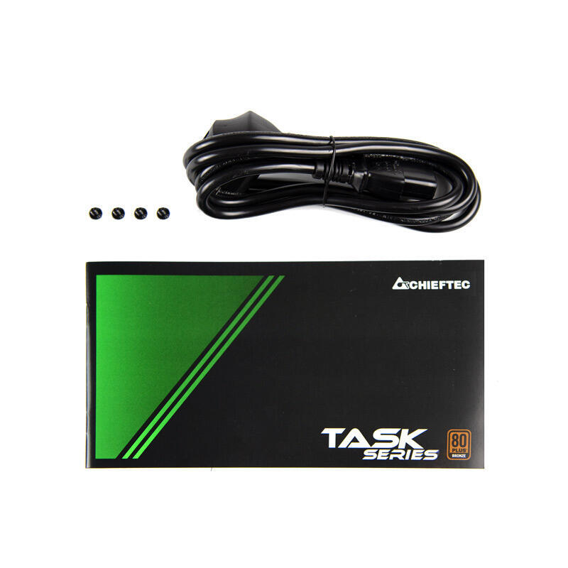 Fuente De Alimentacion Chieftec Tps-500s 500 W 24-Pin Atx Atx Negro