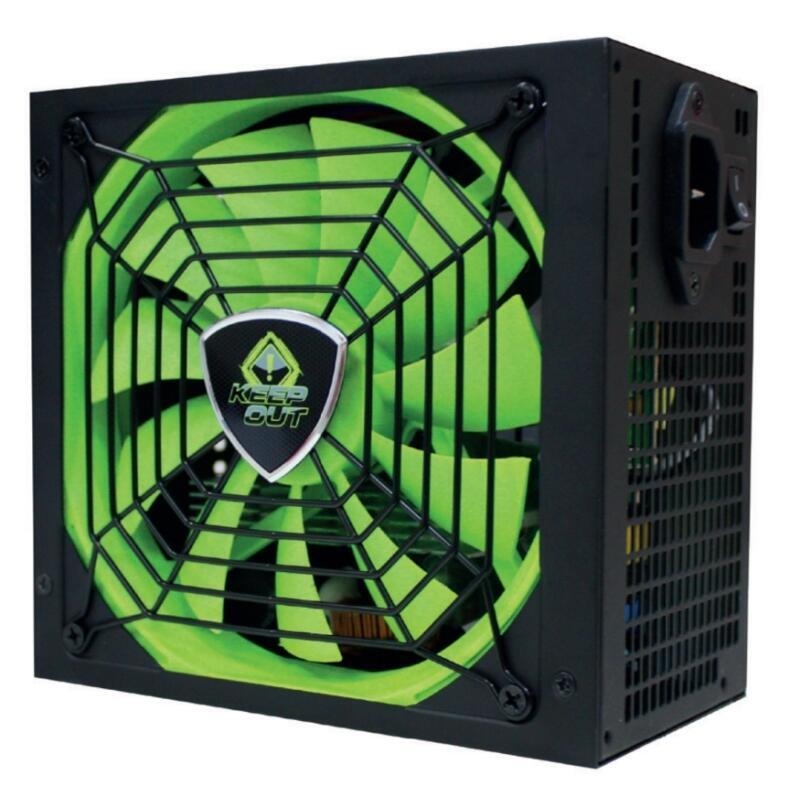 Fuente De Alimentación Keepout Fx1000 1000w Atx 2.31 - Diseño Gaming - Pfc Activo - Ventilador Ultrasilencioso 140mm