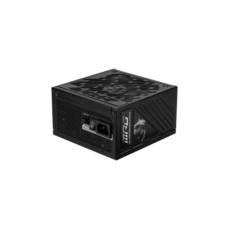 Fuente De Alimentación Msi Mpg A850gs Pcie5  850 W 24-Pin Atx Atx Negro