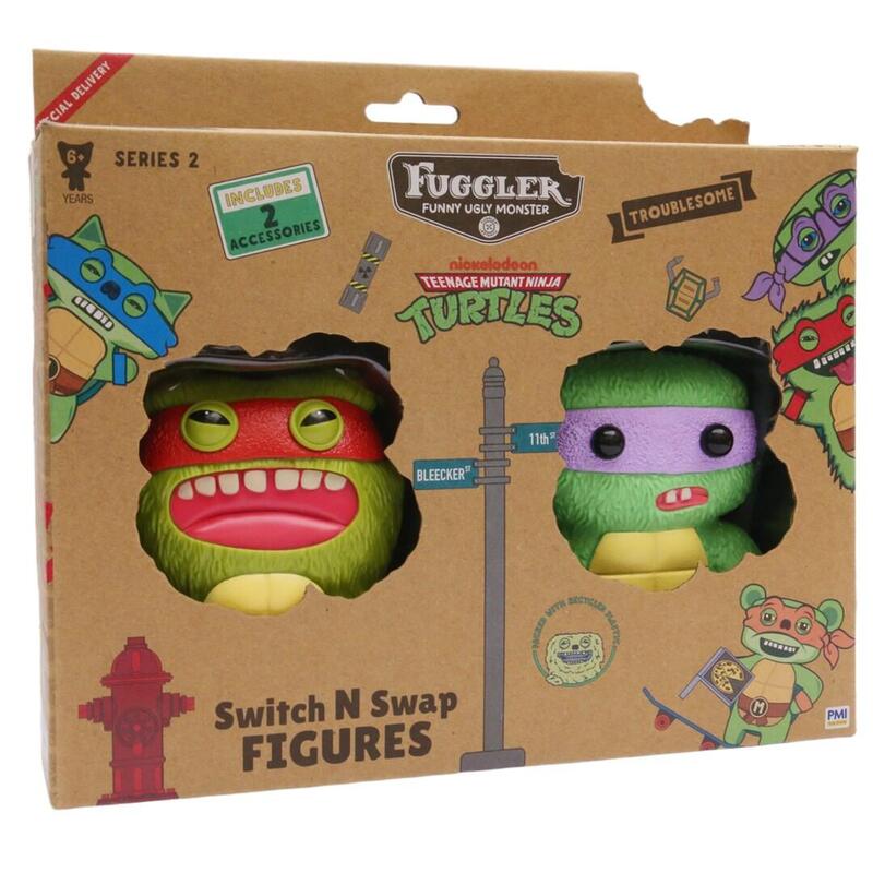 Fuggler S2 Swap & Style Figures - 2 Pack (Raphael & Donatello)