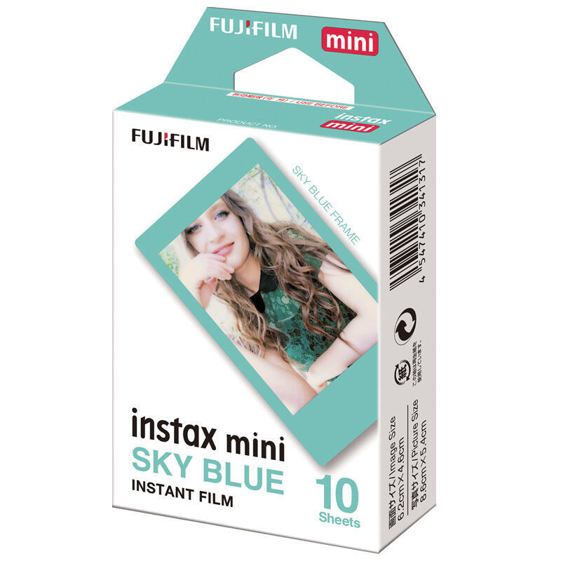 Fujifilm Instax Mini Blue Papel Fotográfico Para Cámaras Instax Mini