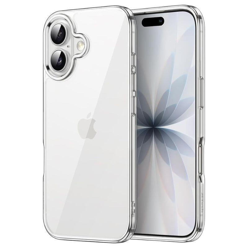 Funda Antigolpes Premium Para Iphone 17 Acrílico Anti-Amarillo Transparente