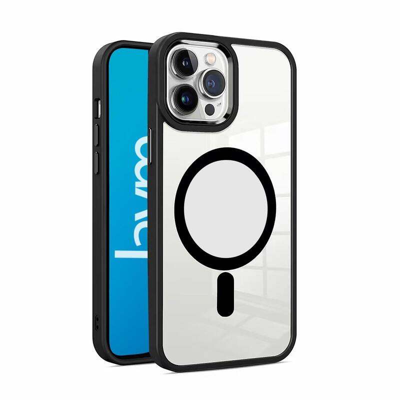 Funda Bumper Compatible Magsafe Para Iphone 16e - Negro - Jaym®