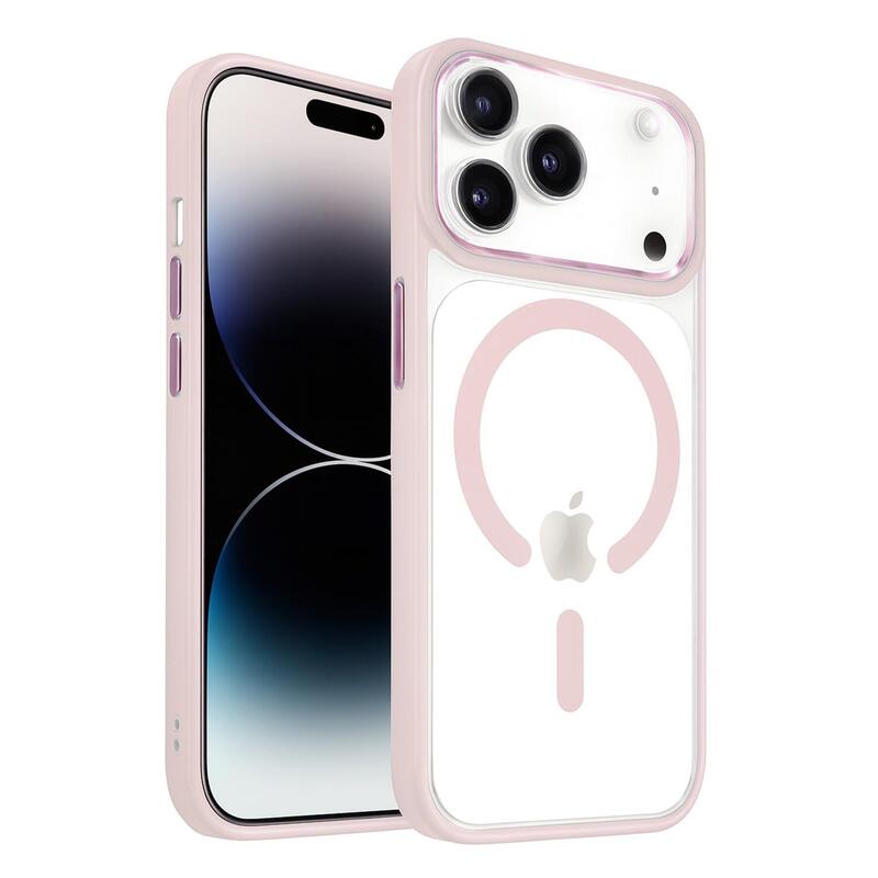Funda Bumper Compatible Magsafe Para Iphone 17 Pro Max - Rosa - Jaym®