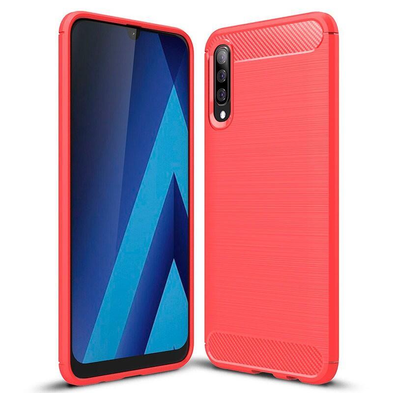 Funda Carbon Ultra Samsung Galaxy A50 / A30s (Rojo)