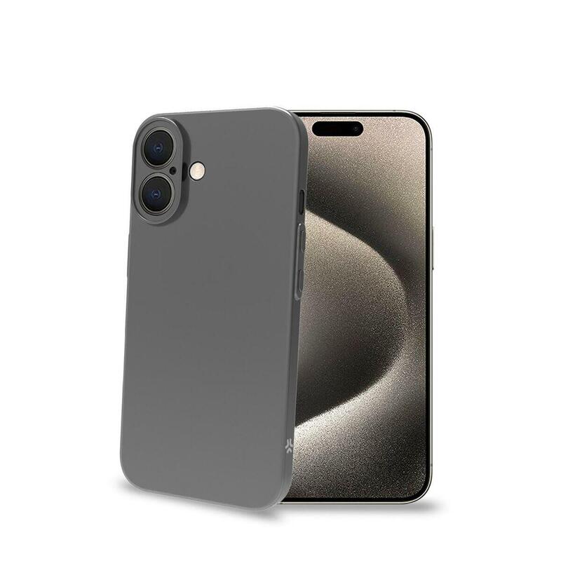 Funda  Celly Para Móvil Iphone 16 Negro - Marca Ean: 8021735211471