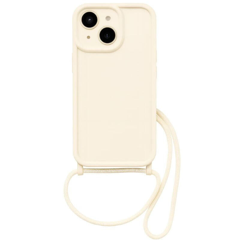 Funda Colgante De Silicona Iphone 13 Blanco