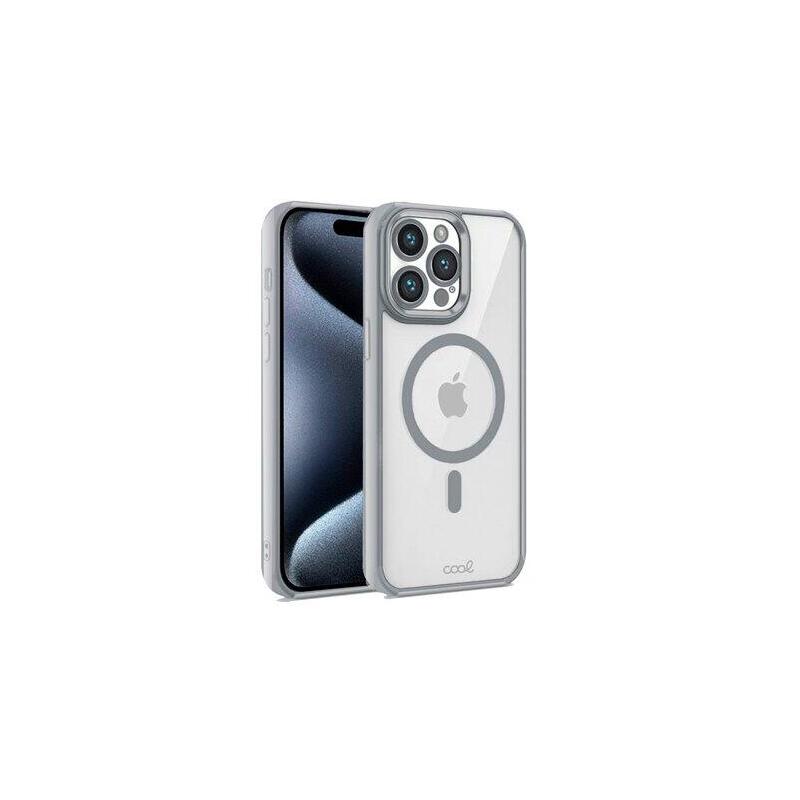 Funda Cool Iphone 16 Pro Magnetica Plata