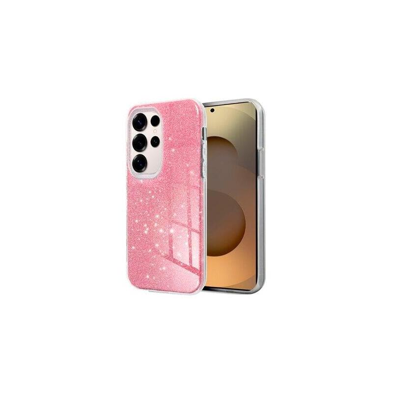 Funda Cool Samsung Galaxy S25 Ultra Glitter Rosa