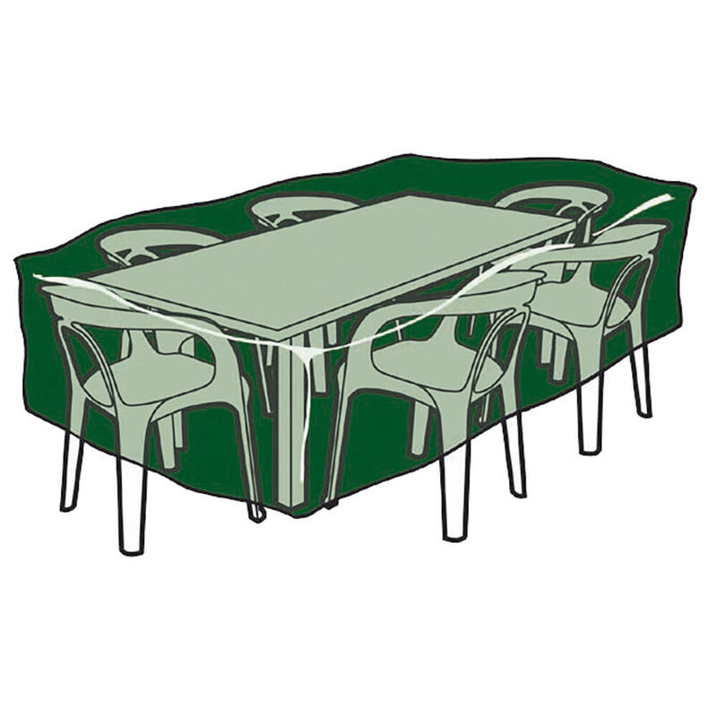 Funda De Protección. Cubre Mesa Y Sillas 143x225x90cm 240g/M²