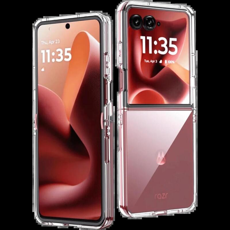 Funda De Silicona Reinforced Motorola Razr 70 Plus