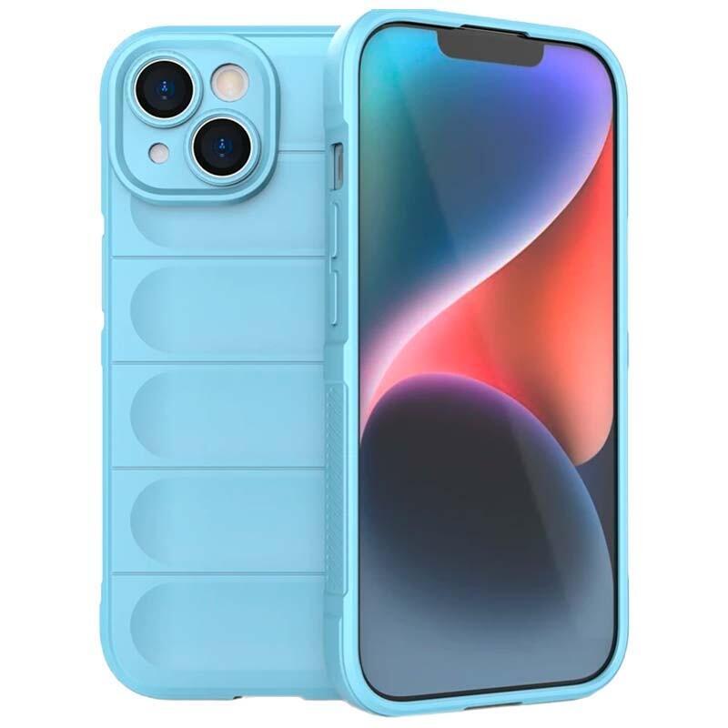 Funda De Silicona Wave Iphone 15 Plus Azul Claro