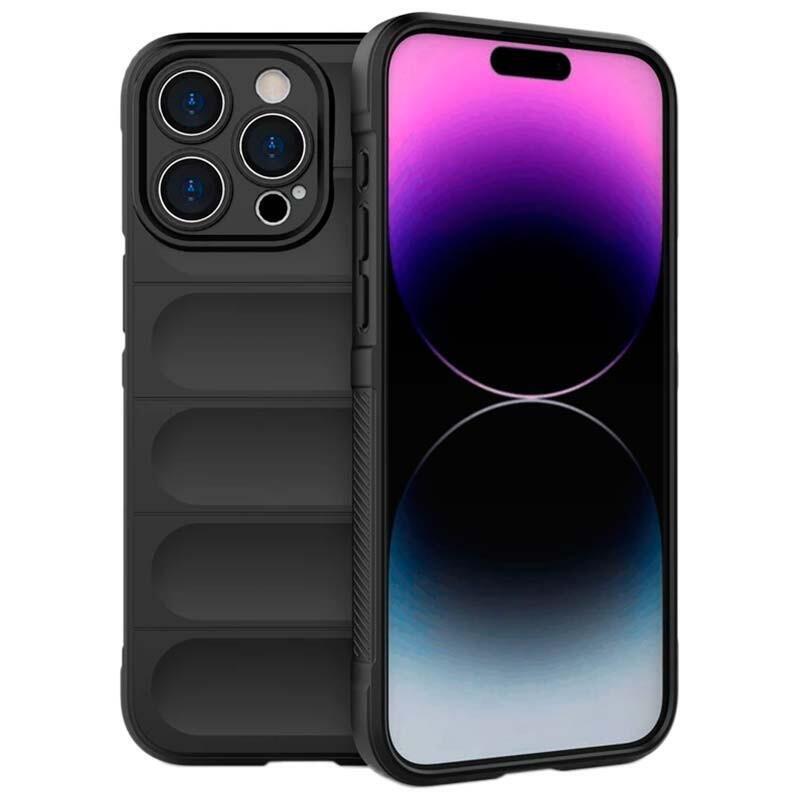 Funda De Silicona Wave Iphone 15 Pro Max Negro