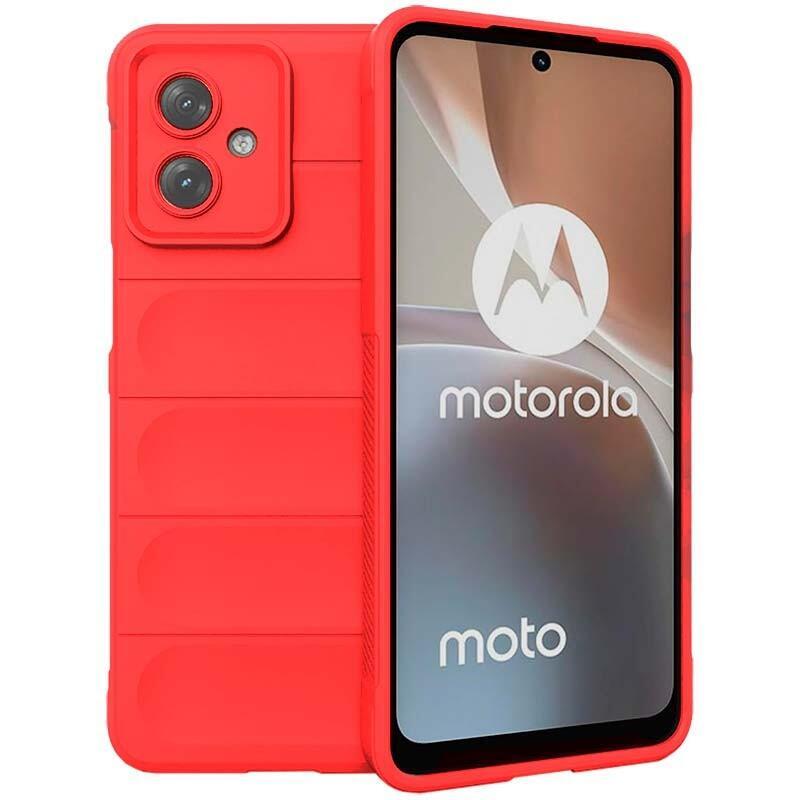 Funda De Silicona Wave Motorola Moto G54 Rojo