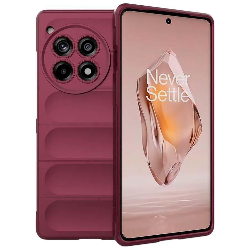 Funda De Silicona Wave Oneplus 12r Borgoña