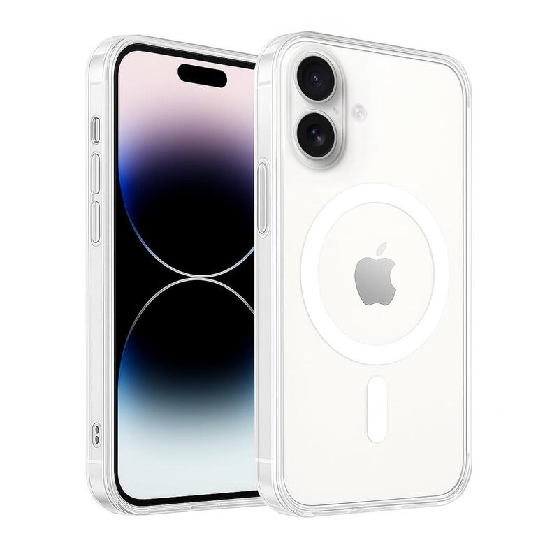 Funda Flexible Transparente Magsafe Para Apple Iphone 17 - Jaym®
