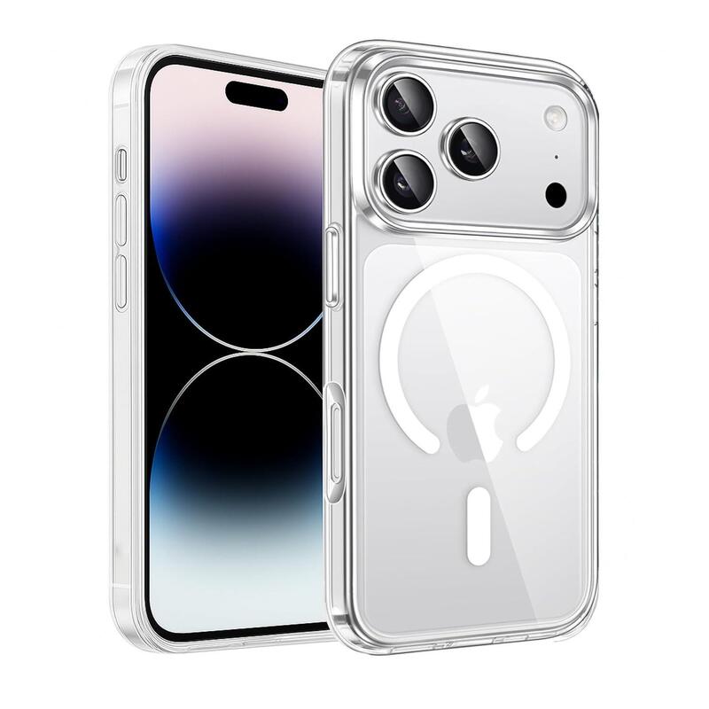 Funda Flexible Transparente Magsafe Para Apple Iphone 17 Pro - Jaym®