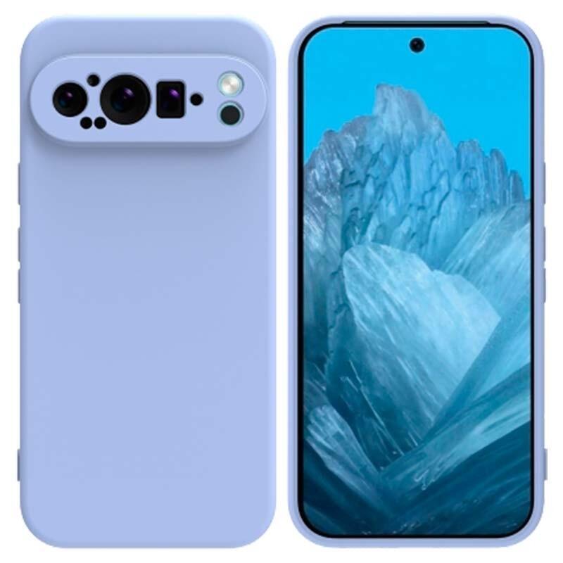 Funda Google Pixel 9 Pro Xl 6.8" Square Liquid Premium Lavanda