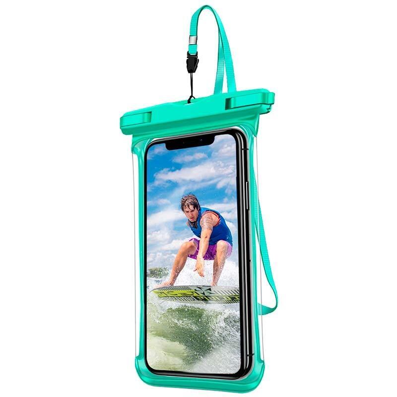 Funda Impermeable Para Móvil Universal (Verde)