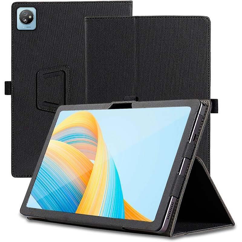 Funda Inteligente De Pu Blackview Tab 30 Con Soporte Negro