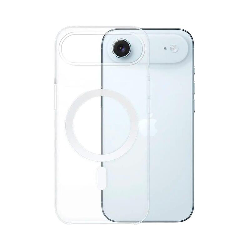 Jc Trasera De Silicona Transparente Compatible Con Magsafe Apple Iphone Air