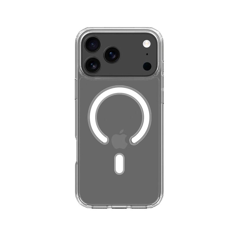 Funda Ksix Flex Compatible Con Magcharge Transparente Apple Iphone 17 Pro