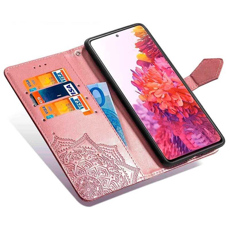 Funda Libro Mandala Xiaomi 13t / 13t Pro Rosa