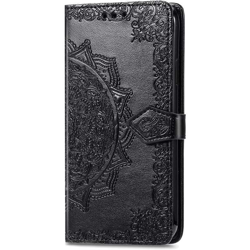 Funda Libro Mandala Xiaomi Redmi Note 13 4g Negro