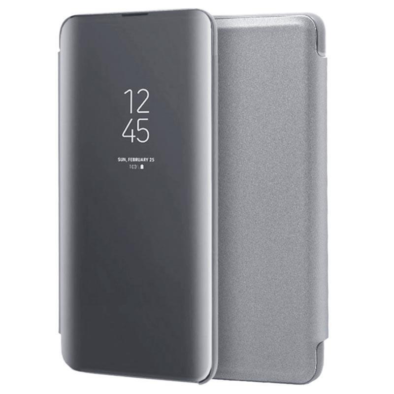Funda Libro Smart Mirror Samsung Galaxy S23 Fe Plata